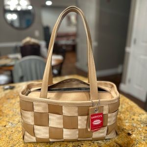 Harvey's The Original Seatbelt Bag Tan Shoulder bag purse